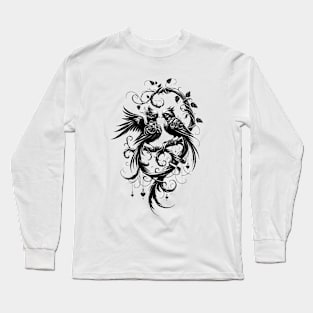 Eternal Embrace Gothic Valentines Long Sleeve T-Shirt